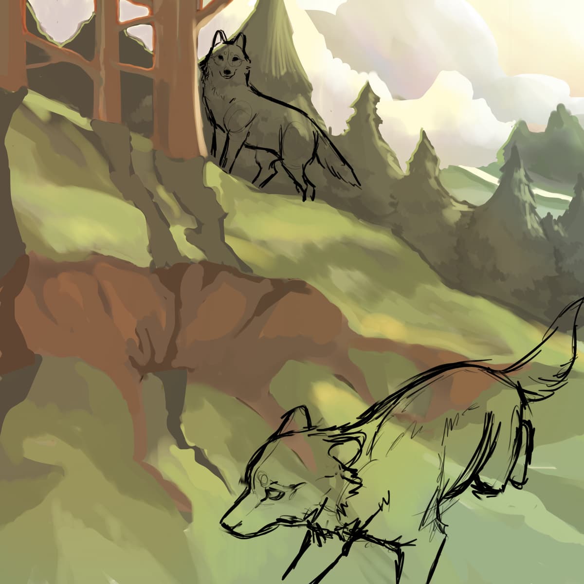Of Wolves and People