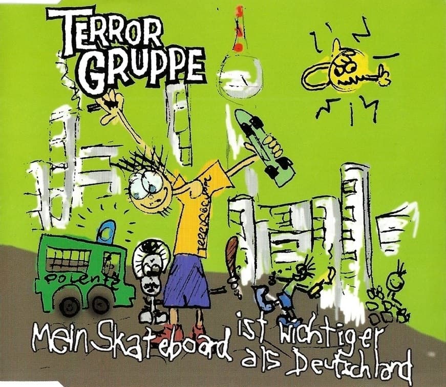 Mein Skateboard ist wichtiger als Deutschland