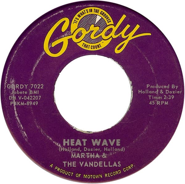 Heat Wave / A Love Like Yours (Don't Come Knocking Everyday)