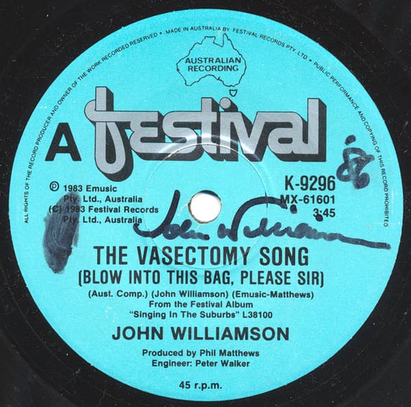 The Vasectomy Song (Blow Into This Bag, Please Sir)