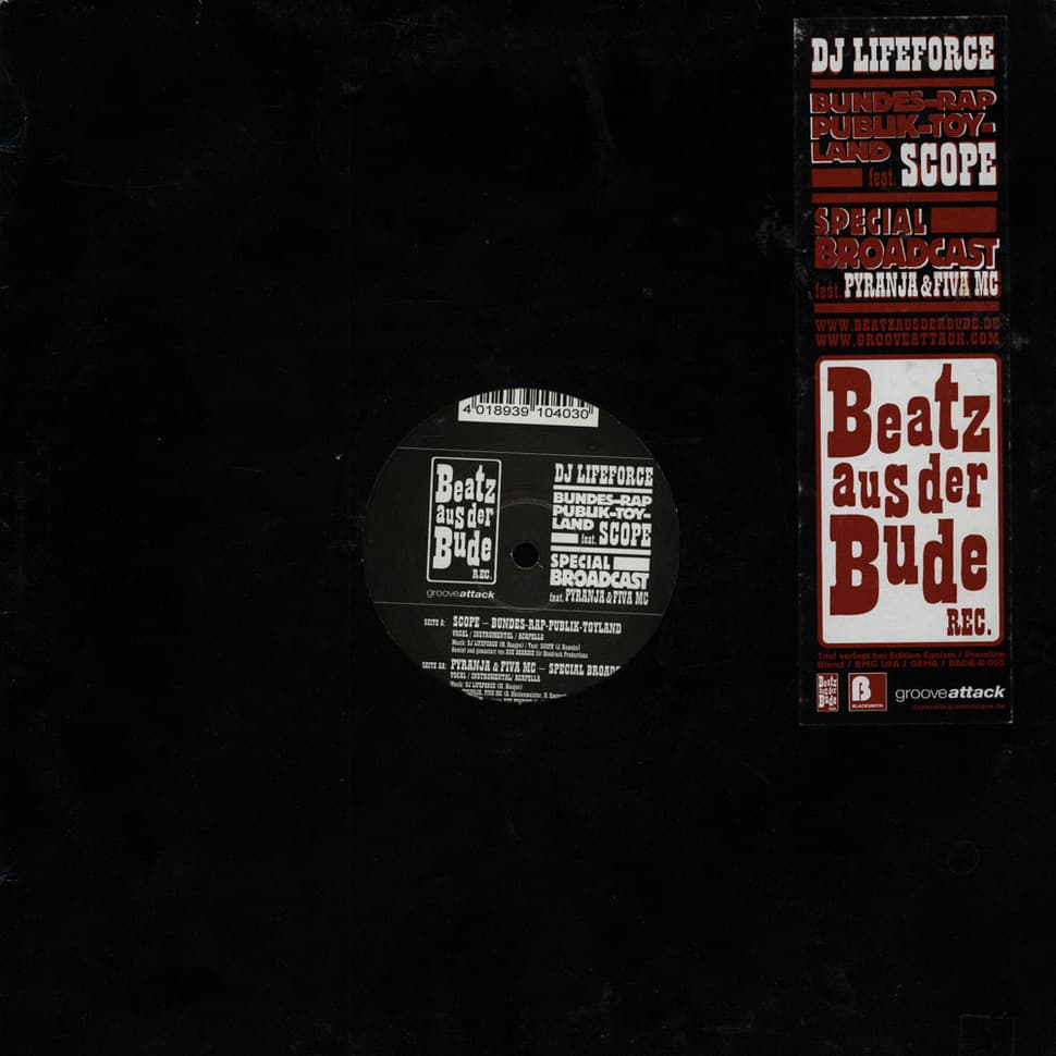 Bundes-Rap-Publik-Toyland / Special Broadcast