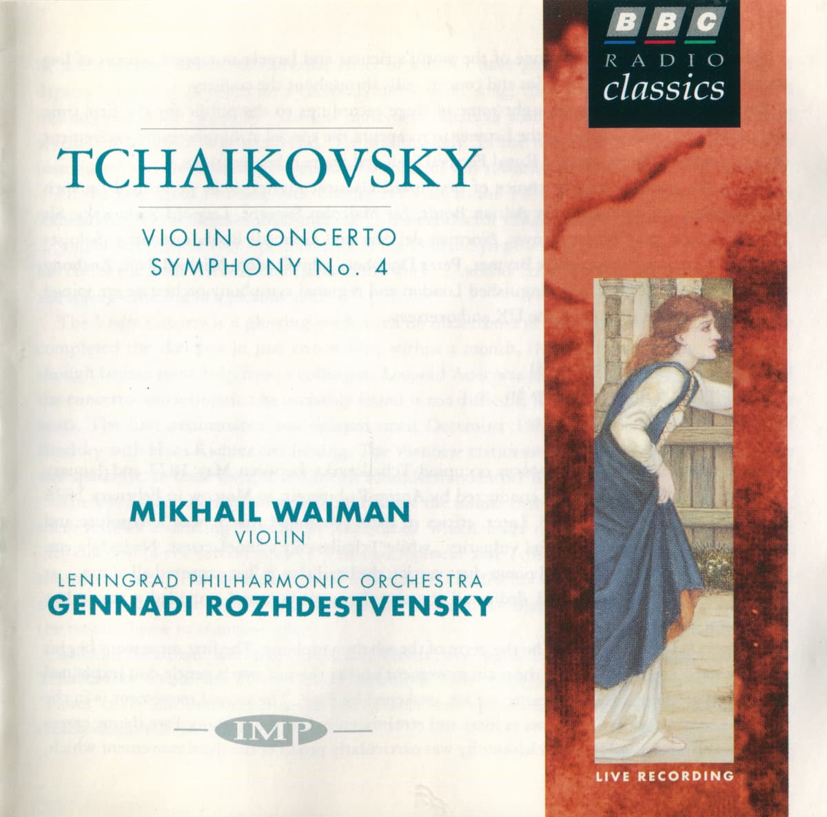 Violin Concerto / Symphony no. 4