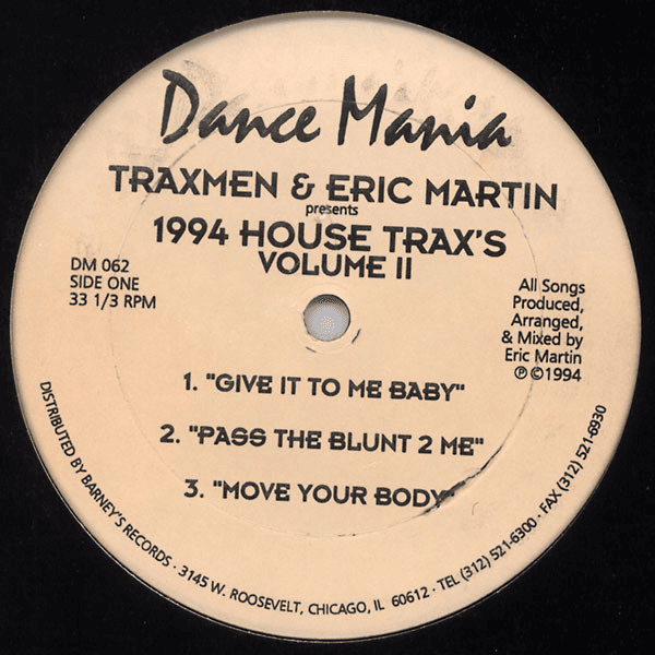 1994 House Trax's Volume II