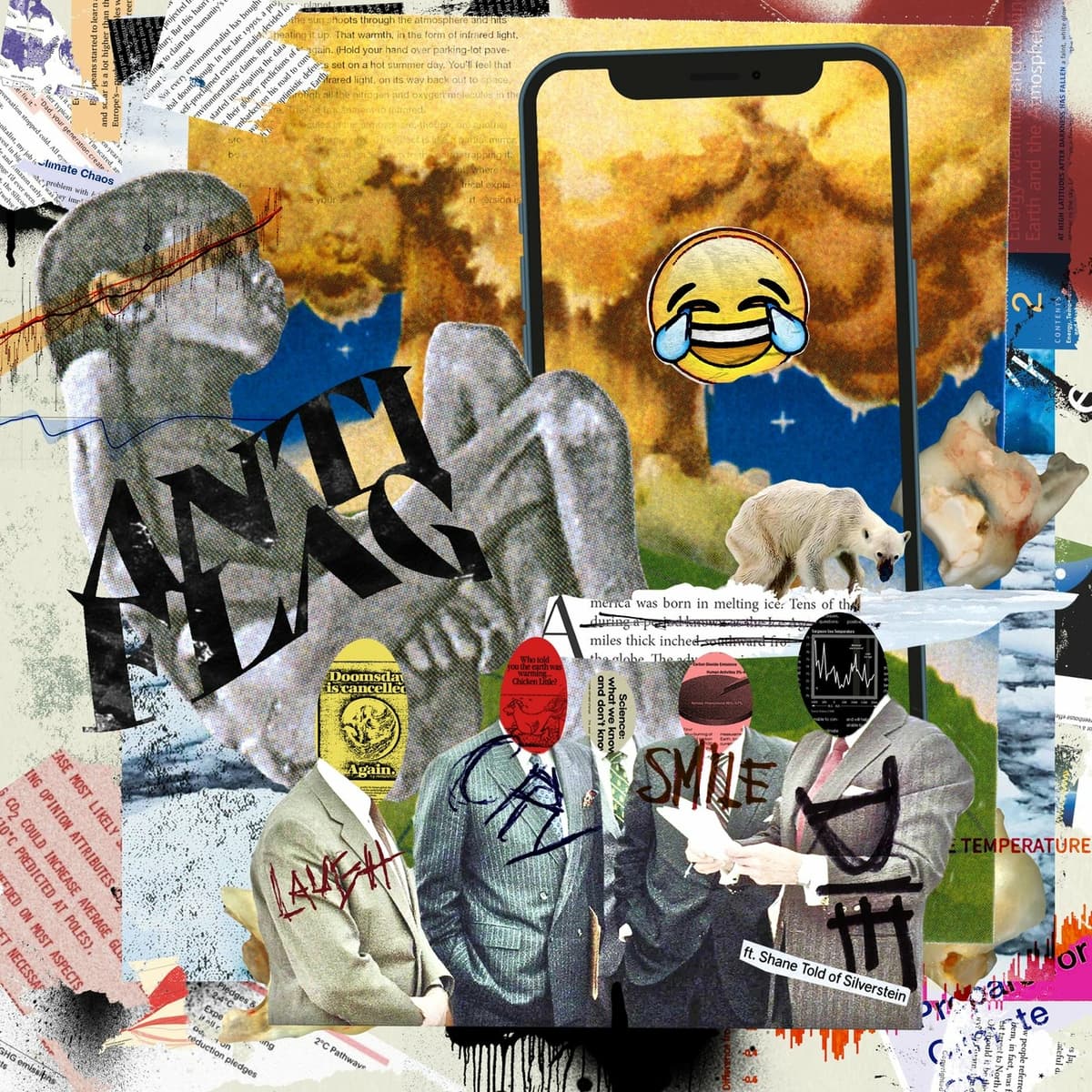 LAUGH. CRY. SMILE. DIE.