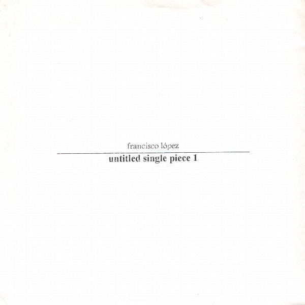 Untitled Single Piece 1