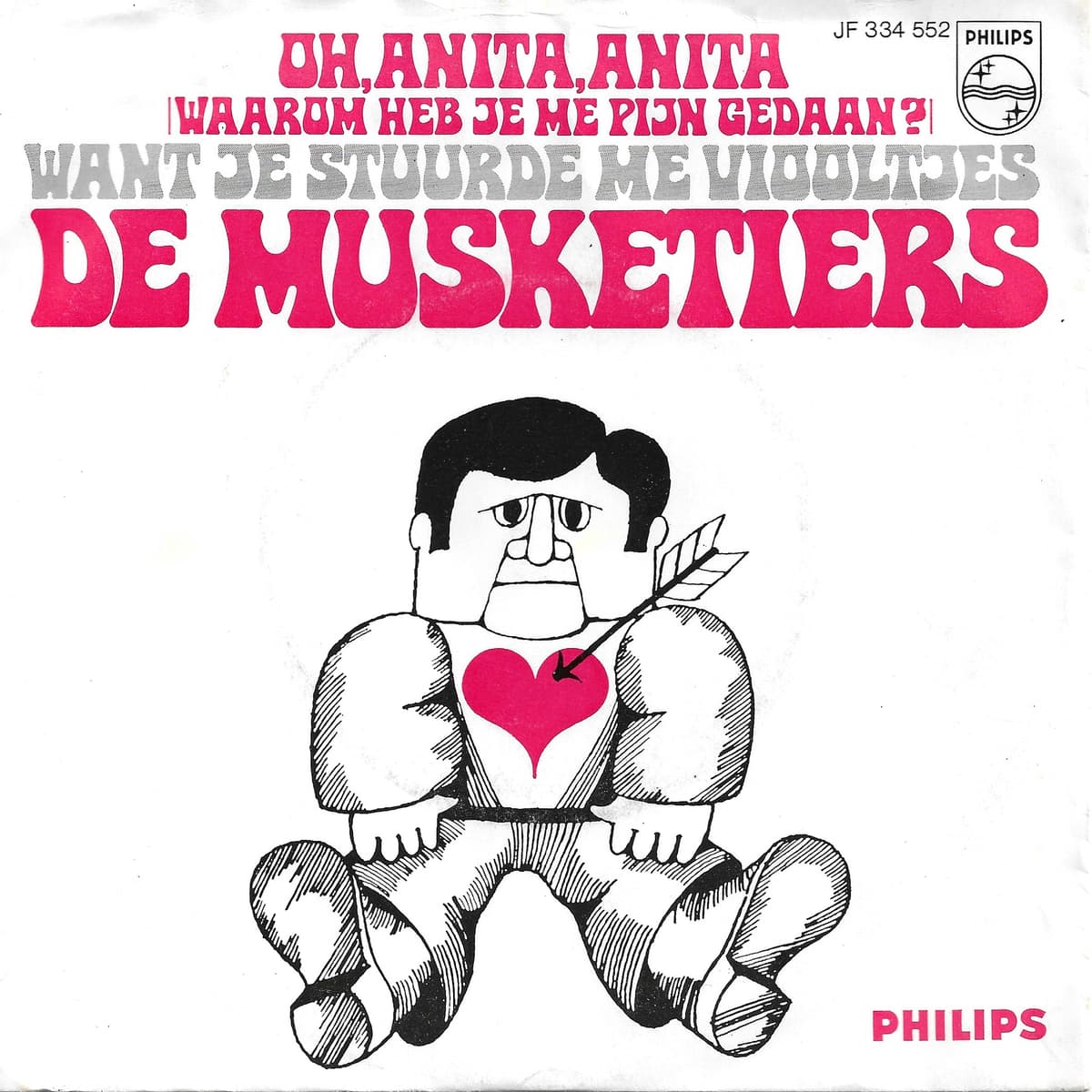 Want jij stuurt mij viooltjes