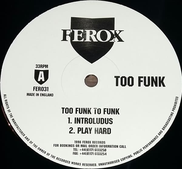 Too Funk to Funk