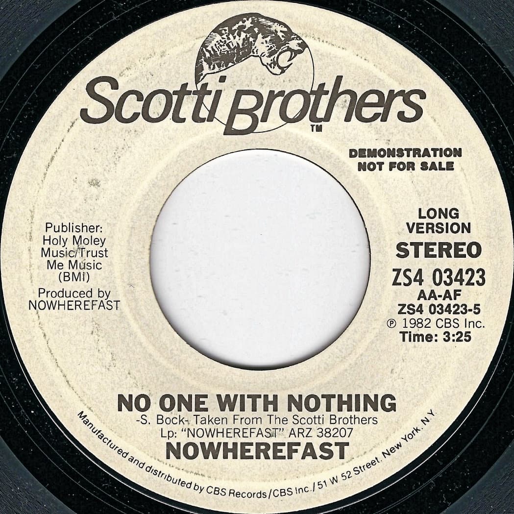 No One With Nothing