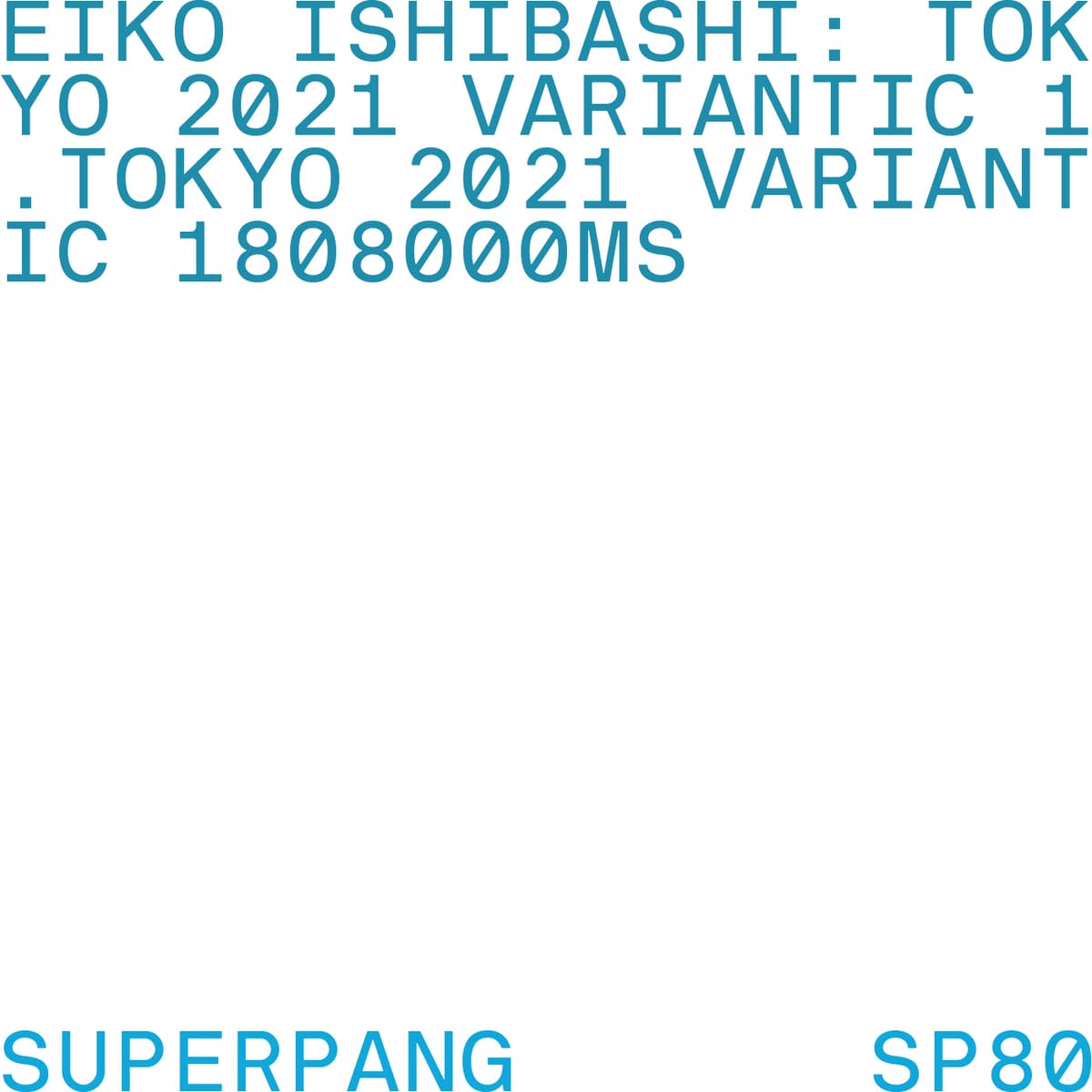 Tokyo 2021 Variantic