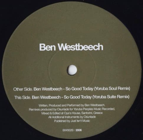 So Good Today (Osunlade Remixes)