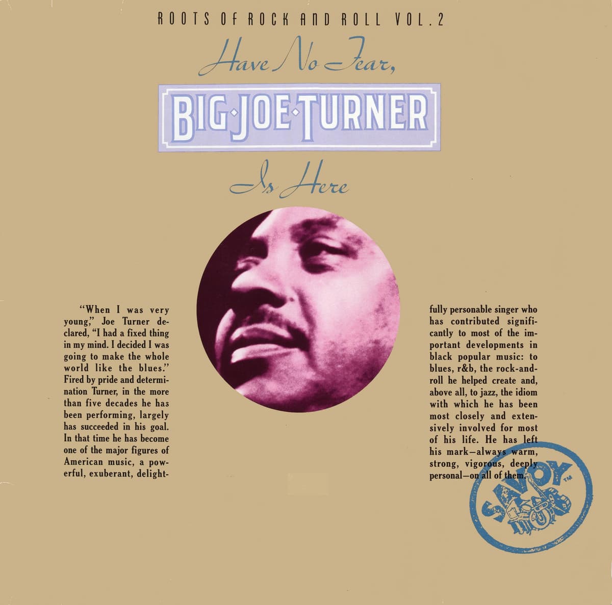 Have No Fear, Big Joe Turner Is Here