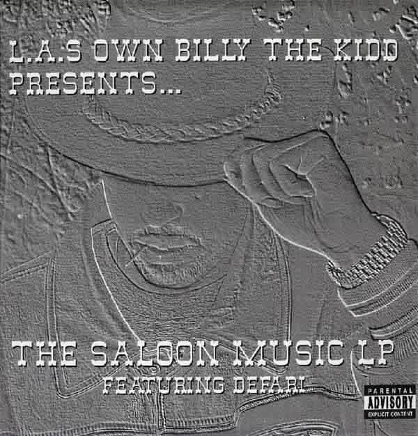 L.A.s Own Billy The Kidd Presents... The Saloon Music LP