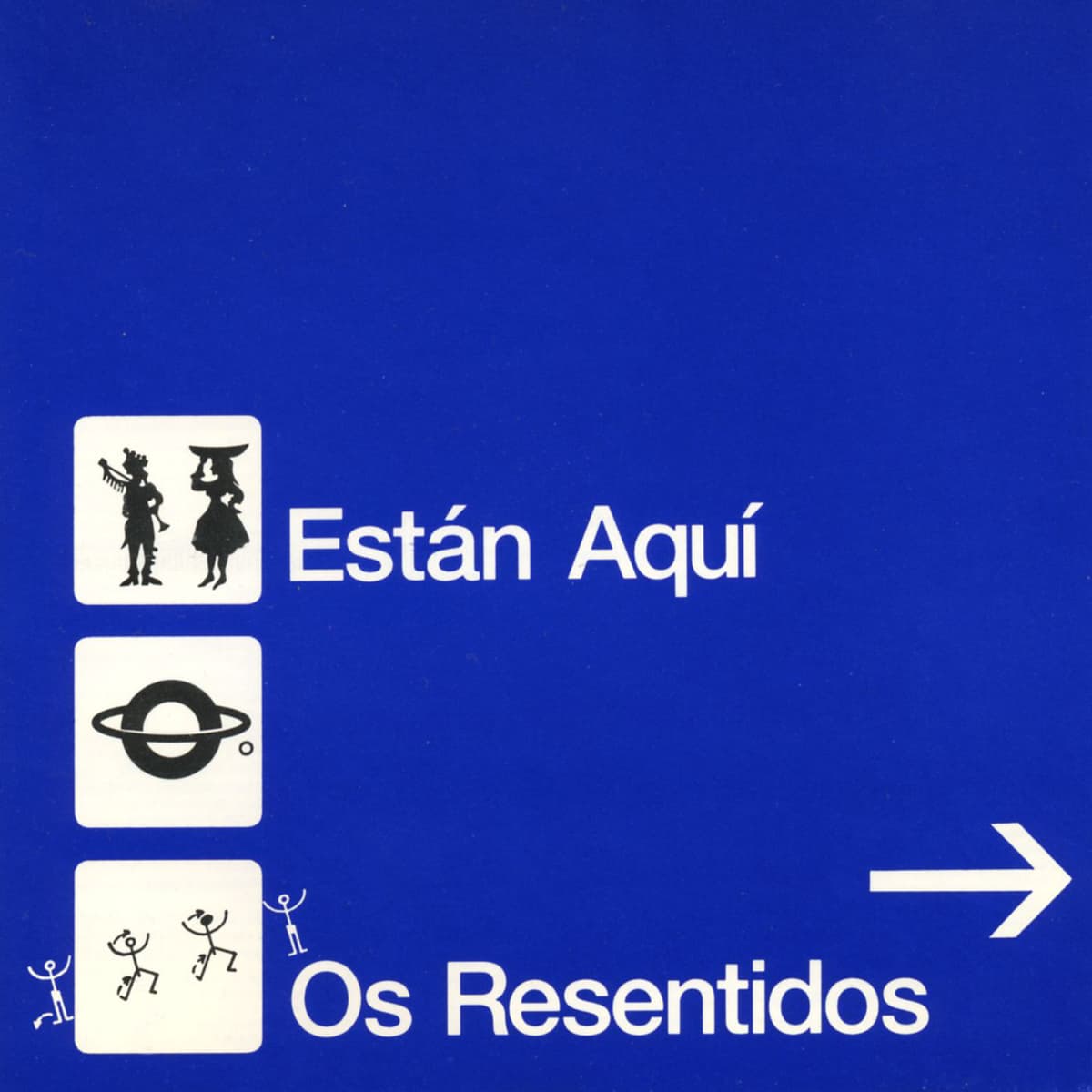 Están aquí