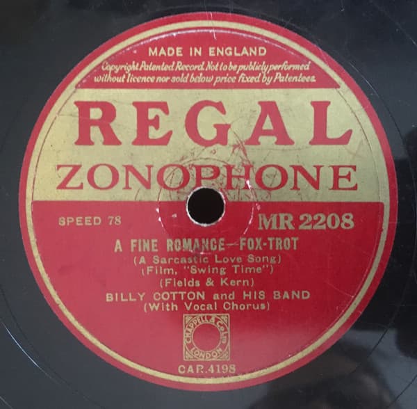 A Fine Romance / Serenade in the Night