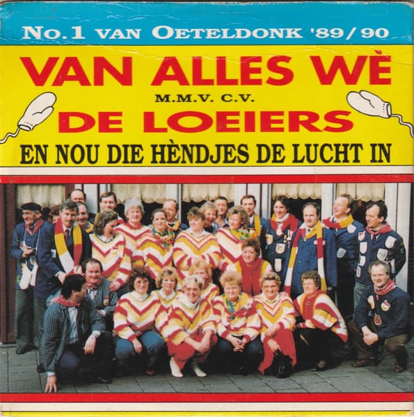 En nou die hèndjes de lucht in