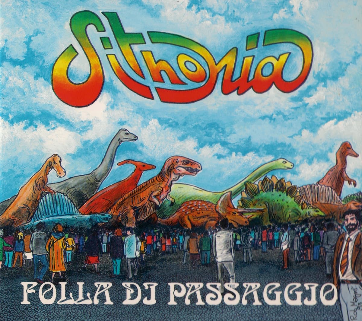 Folla di passaggio