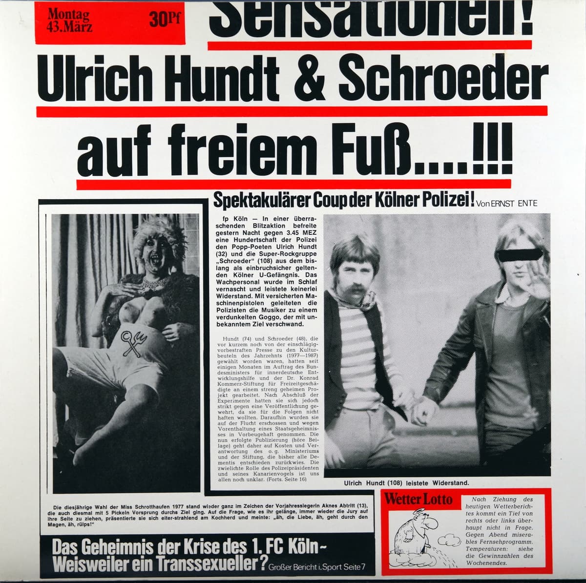 Auf freiem Fuß....!!!