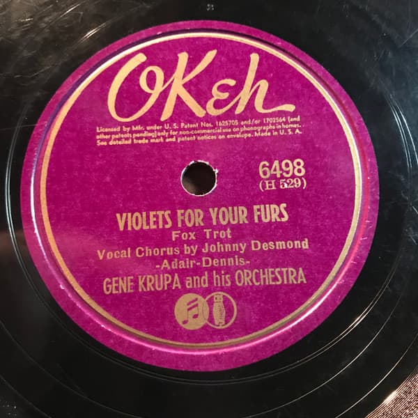 Violets for Furs / Coppin' a Plea