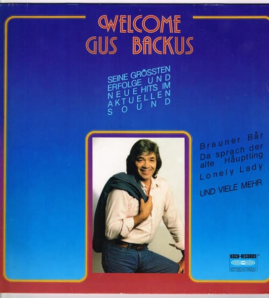 Welcome Gus Backus