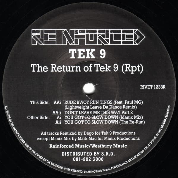 The Return of Tek 9 (Rpt)