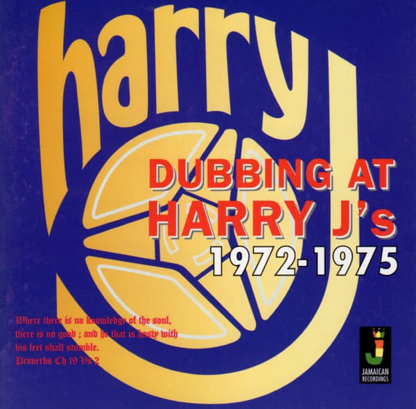 Dubbing at Harry J's 1972 - 1975