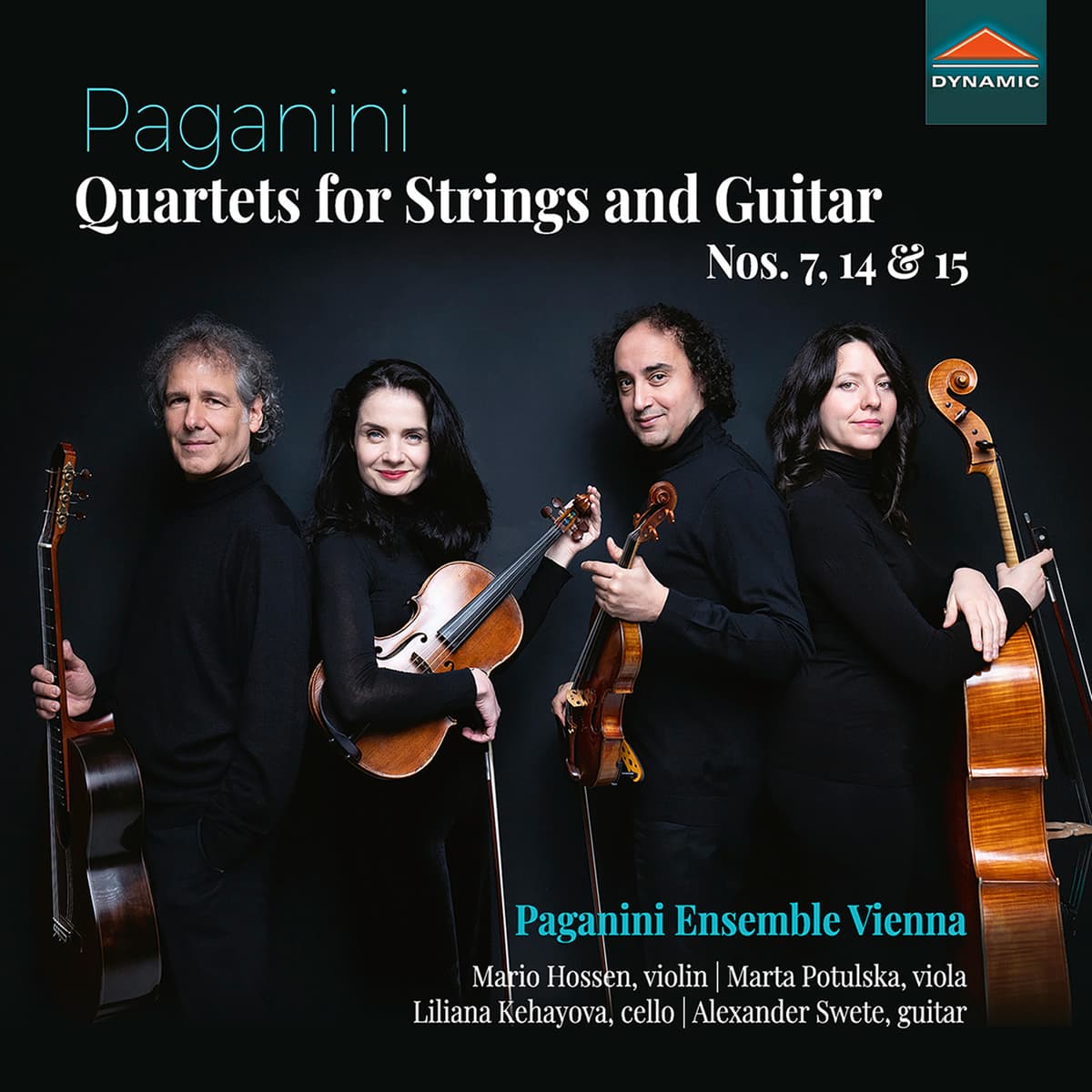 Quartets for Strings and Guitar nos. 7, 14 & 15