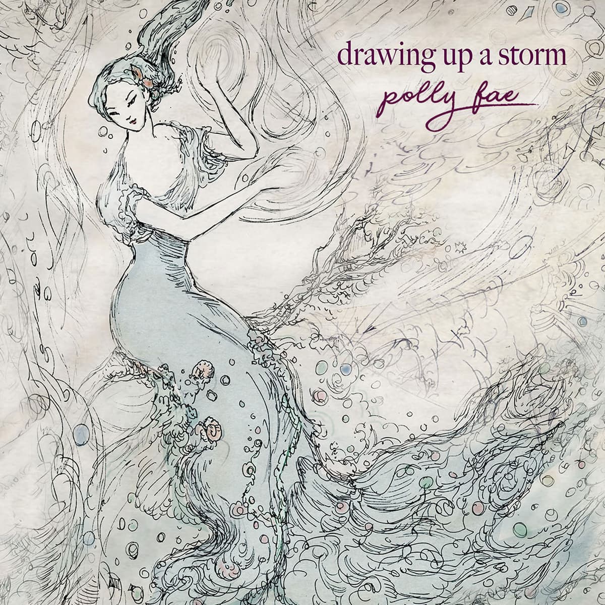 drawing up a storm