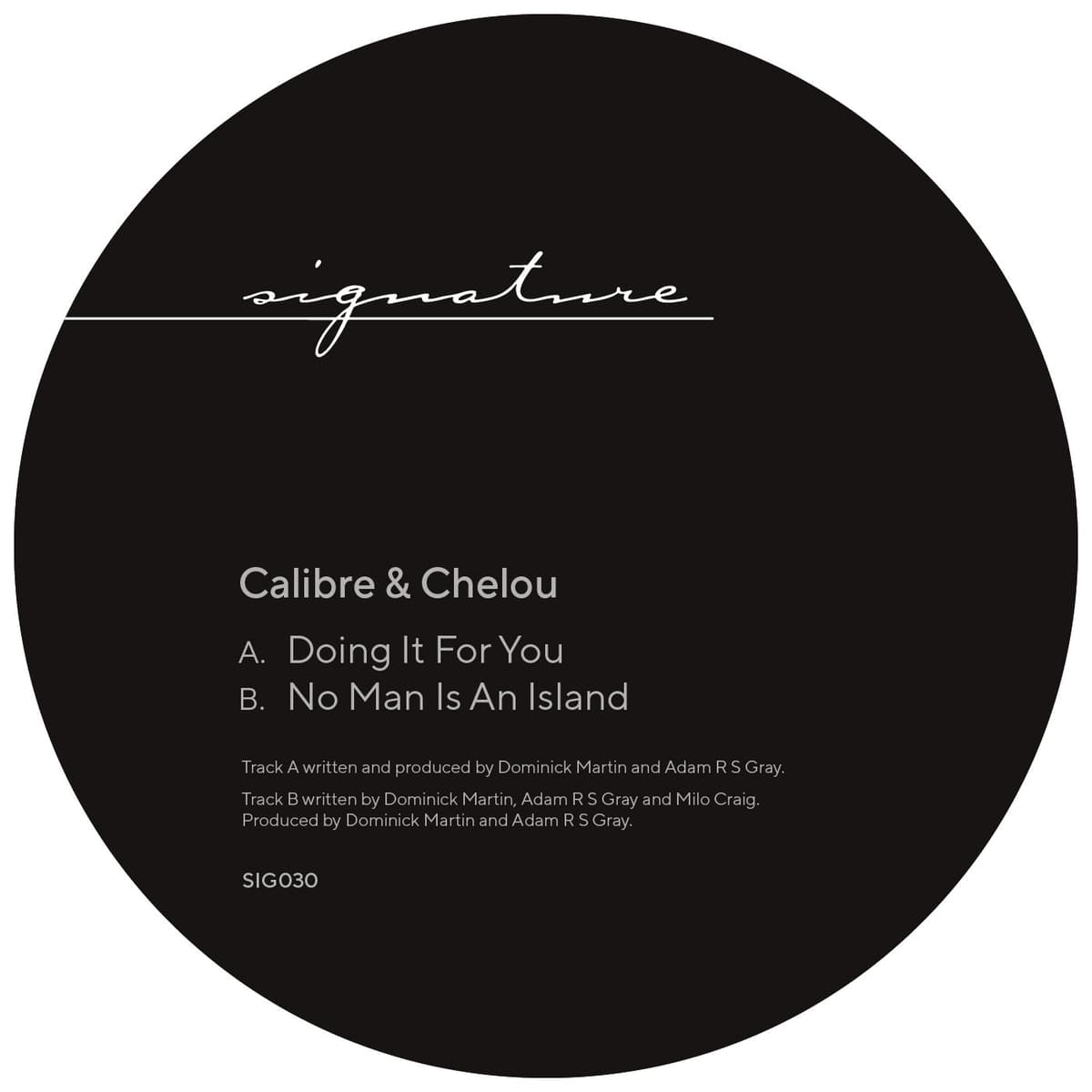 Doing It for You / No Man Is an Island