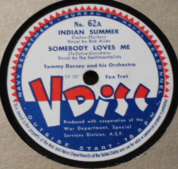 Indian Summer / Somebody Loves Me / What a Diff’rence a Day Made