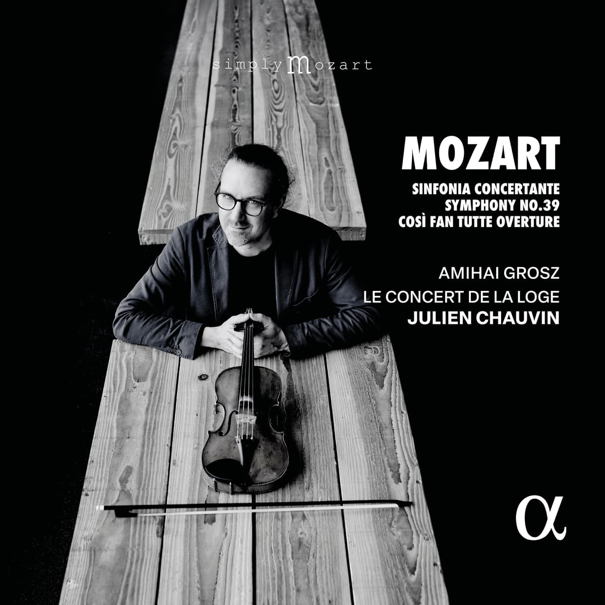 Sinfonia Concertante / Symphony no. 39 / Così fan tutte Overture