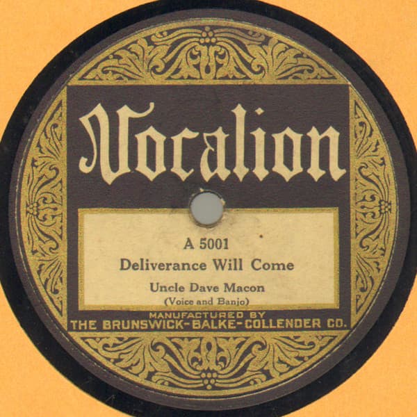 Deliverance Will Come / Uncle Dave's Beloved Solo