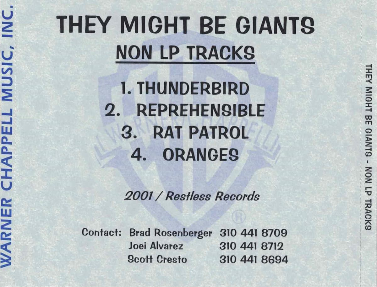 Non LP Tracks