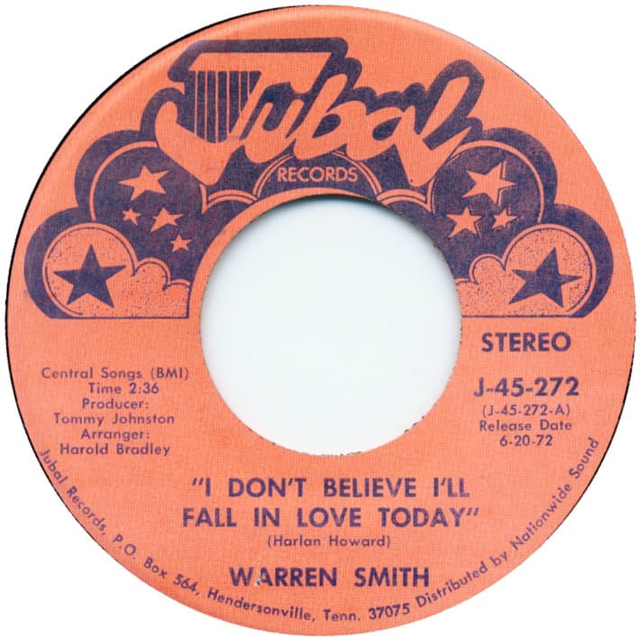 I Don’t Believe I’ll Fall in Love Today / Did You Tell Him