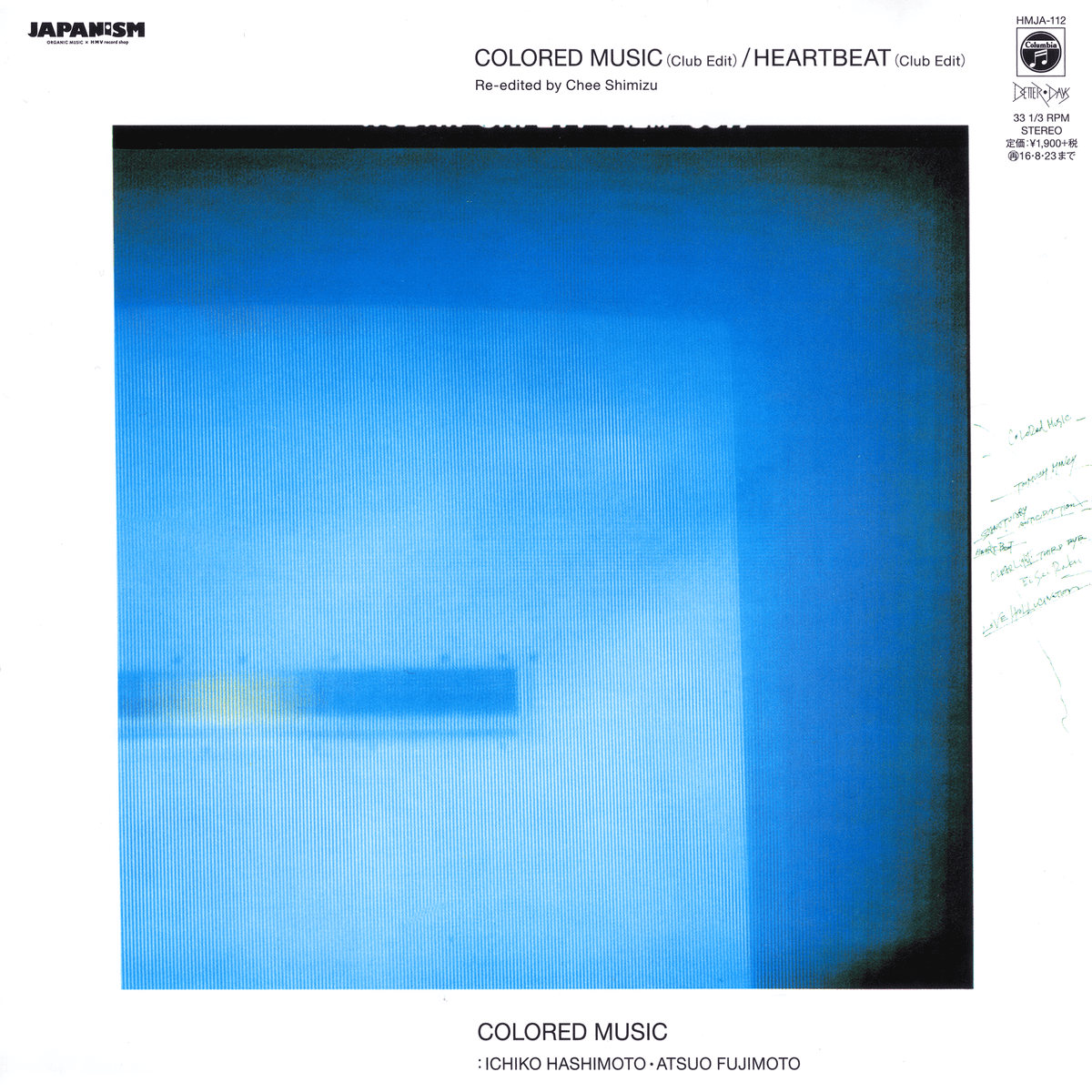 COLORED MUSIC (club edit) / HEARTBEAT (club edit)