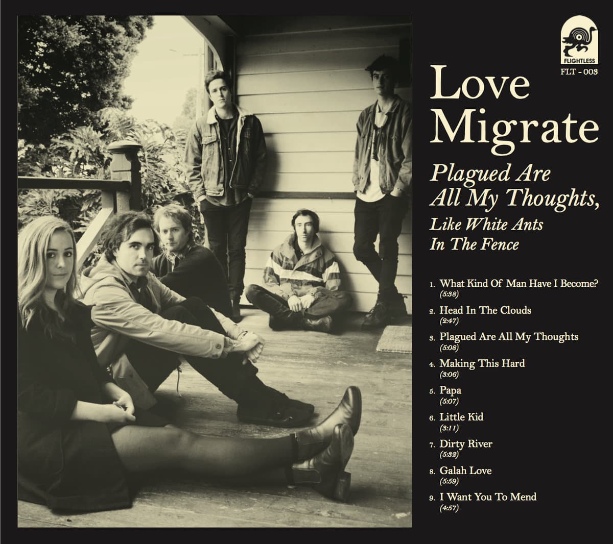 Plagued Are All My Thoughts, Like White Ants in the Fence