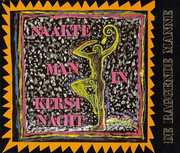 Naakte man in kerstnacht
