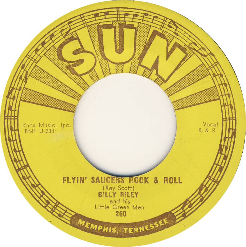 Flyin’ Saucers Rock & Roll / I Want You Baby