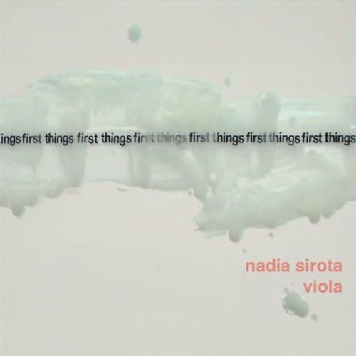 First Things First