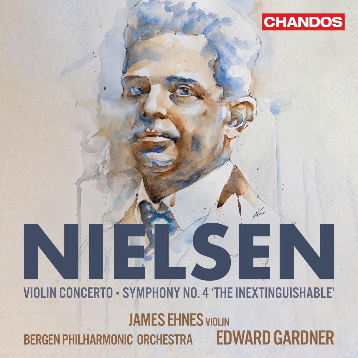 Violin Concerto / Symphony no. 4 “The Inextinguishable”