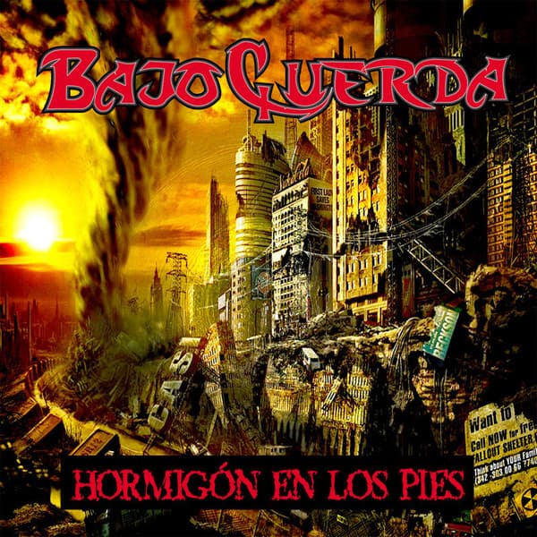 Hormigón en los pies