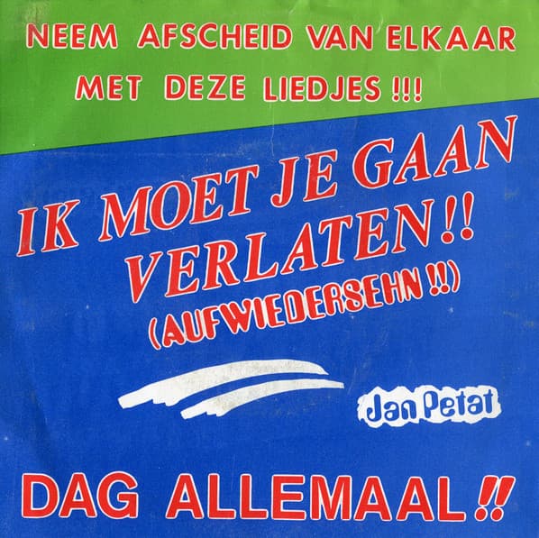 Ik moet je gaan verlaten!! / Dag allemaal!!