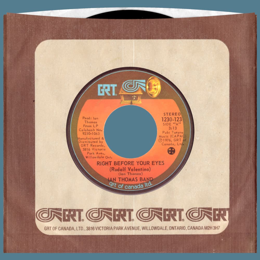 Right Before Your Eyes / Rudolph Valentino