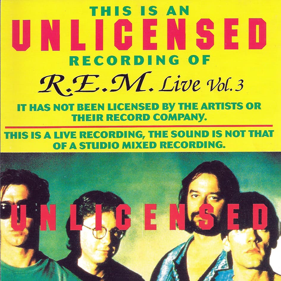 R.E.M. Live, Vol. 3