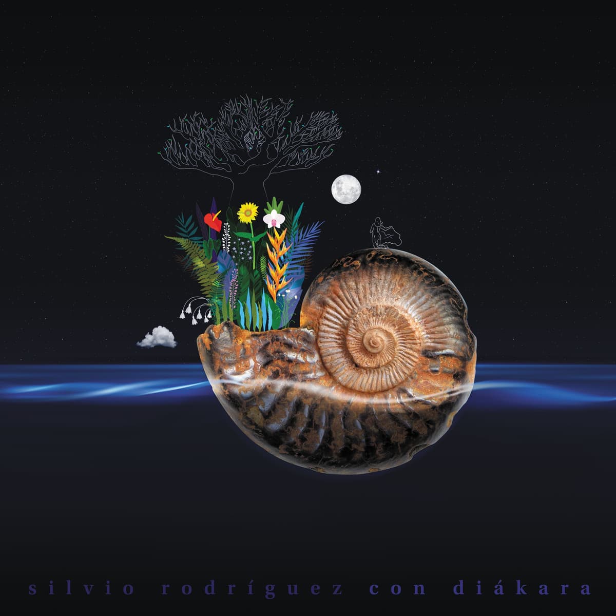 Silvio Rodríguez con Diákara